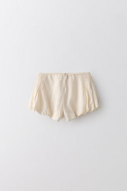 6-10 A?OS/ SHORT BOMBACHO ALGOD?N LINO LIMITED EDITION / Crudo - Zara фото 5