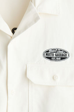 Camisa cargo de manga corta Relaxed Fit - H&m фото 7