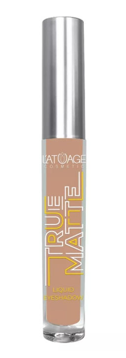 Latuage Тени для век жидкие МАТОВЫЕ True Matte тон 805 пепельная роза
