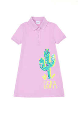 Вязаное платье Магнолия для девочки - U.s. polo assn фото 4