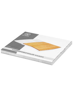 Набор д/сервировки сыра 27,5*26*1,7 см Айсберг блюдо + разделочная доска - Elan gallery фото 30