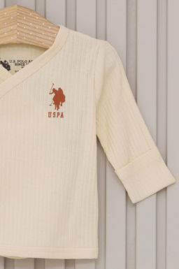 K_z Bebek Krem Hastane __k___ %100 Pamuk 5li Z_b_n Set - U.s. polo assn фото 3