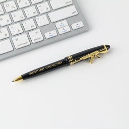 Ручка шариковая, синяя паста 1.0 мм пластик, подарочная 23 февраля - Artfox фото 6