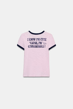 CAMISETA FLAM? CINAMOROLL / Rosa - Zara фото 3