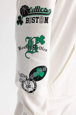 DeFactoFit Толстовка стандартного кроя с капюшоном NBA Boston Celtics  фото 6