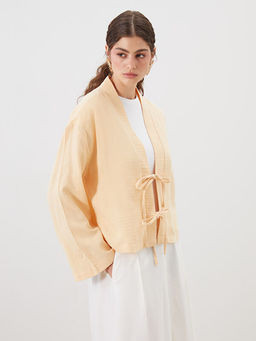 ?al Yaka Oversize Kad?n Kimono