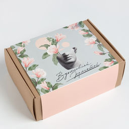 Махровые салфетки «Этель. Вдохновляй красотой», полотенце, тапочки, повязка на голову