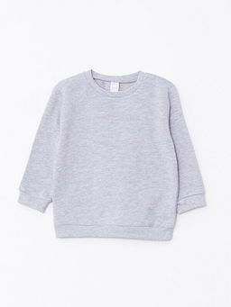 Bisiklet Yaka Uzun Kollu Erkek Bebek Sweatshirt 2li - Waikiki фото 3