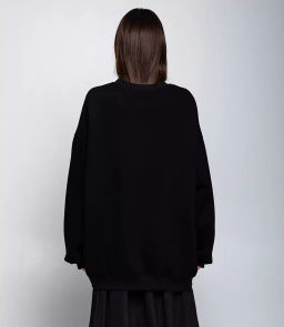 Свитшот #КТ6603 (5), чёрный