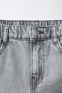 JEANS BAGGY CARGO / Gris - Zara фото 4