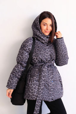 Martichelli Куртка зимняя с анималистичным принтом  фото 11