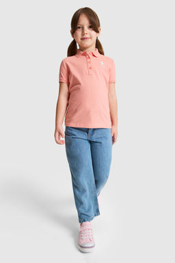 K_z _ocuk Somon Polo Yaka Basic Ti__rt - U.s. polo assn фото 4