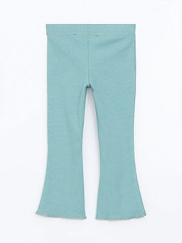 Beli Lastikli Basic ?spanyol Pa?a K?z ?ocuk Tayt - Waikiki фото 3