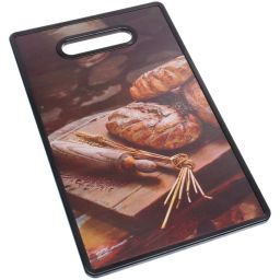 Цена за 2 шт. Доска разделочная пластиковая 37*23см "Домашний хлеб"