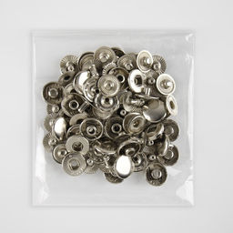 Цена за 20 шт. Кнопка установочная, Альфа, d = 12,5 мм, цвет никель - Simaland фото 4