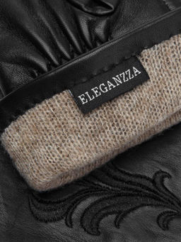 Перчатки женские 100% ш IS994 black - Eleganzza фото 8