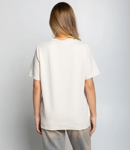 Футболка #КТ6117, светло-бежевый - Dommod фото 3