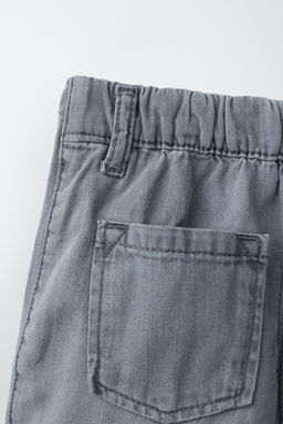 FALDA BERMUDA DENIM / Gris - Zara фото 4