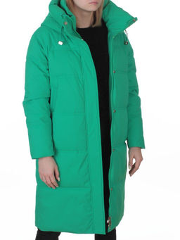 H24-620 GREEN Куртка зимняя женская (200 гр. холлофайбер)