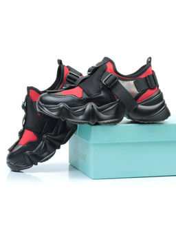 05-FDG103-3P BLACK Кроссовки женские (натуральная кожа, текстиль)