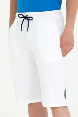 Мужские белые вязаные шорты - U.s. polo assn фото 13