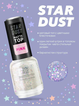 Brigitte Bottier топовое покрытие для ногтей MATTE TOP 12мл