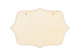 Заготовка для декорирования Mr. Carving ВД-725 Набор табличек фанера 0.3 см 3 шт Овальные (12.5см)  фото 4