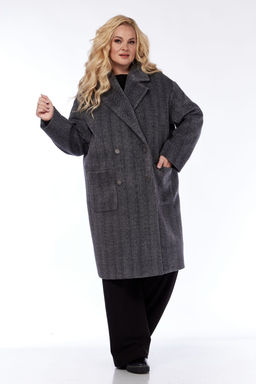 Пальто Diamant 1999 темный серый фото 4