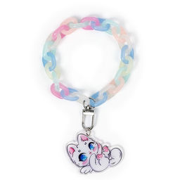 Брелок для ключей на цепочке «Котик», 26×5 см