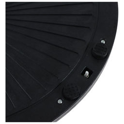 Полусфера BOSU гимнастическая ONLYTOP, массажная, с насосом, 58×25 см, серая