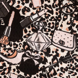 Простыня банная Этель Леопард 150х180 см, вафля 200г/м2, 100% хл  фото 3