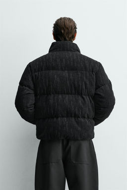 CROPPED FIT PADDED JACKET - Zara фото 3