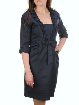 8020 DK.BLUE Платье женское