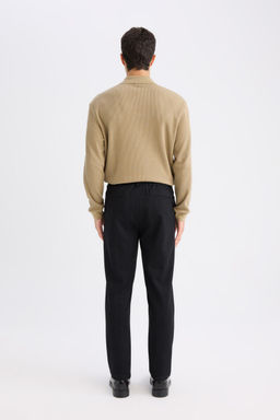 Tailored Regular Fit Normal Kesim Kuma_ Pantolon Basic D_z Cepli