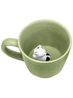 Кружка 300 мл 14*10*7,5 см "Енот" с фигуркой внутри, фарфор