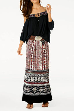 Юбка, пестрая - Linea tesini фото 3