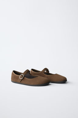 BAILARINA BAREFOOT PIEL / Marr?n - Zara фото 3