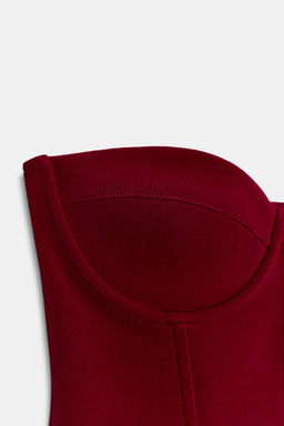CORS? PUNTO STRETCH / Rojo oscuro - Zara фото 4