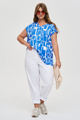 Топ Латика синий - Intikoma фото 2