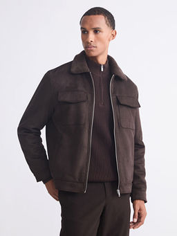 Slim Fit K?rk Yaka S?et Erkek Mont