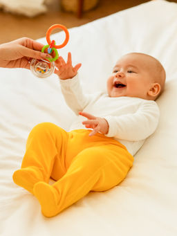 Ползунки короткие желтые