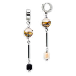 Серьги из муранского стекла