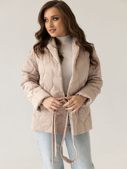 Куртка женская демисезонная 24832-00 (латте) - Kankan фото 2