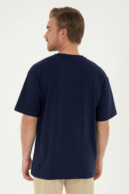 Мужская темно-синяя футболка Неожиданная скидка в корзине - U.s. polo assn фото 5