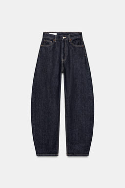 JEANS TRF BARREL TIRO ALTO / ?ndigo oscuro - Zara фото 6