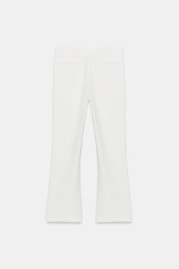 LEGGINGS FLARE NERVIO / Blanco roto - Zara фото 6