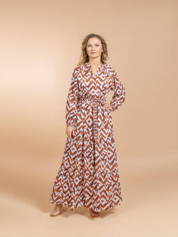 Платье (хлопок) №25-249-1 - Ганг фото 4