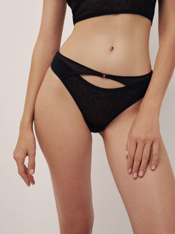 CONTE FLORAL TATTOO LBR 2874 Трусы женские black