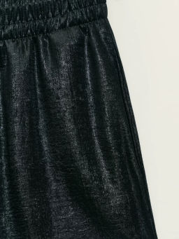 Прямые брюки из блестящей ткани / Zarina