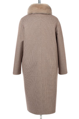 Мех натуральный (песец) Пальто утепленное Холлофайбер 300 - El podio фото 6